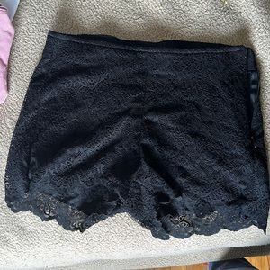 Zara laced shorts